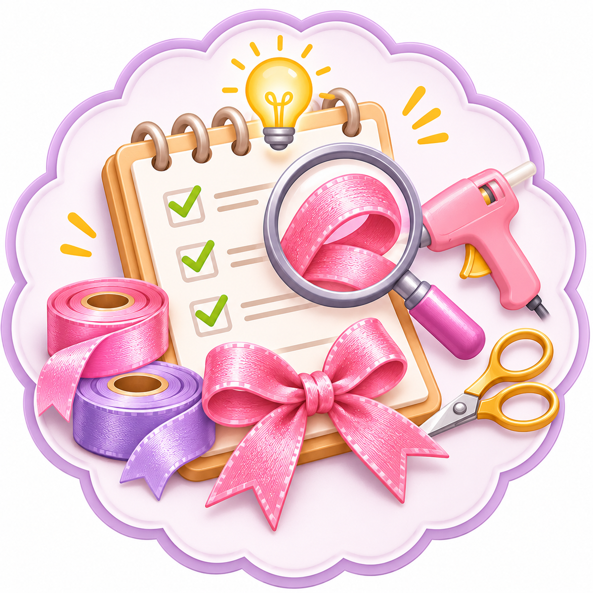 Ribbon Craft Fix-It Notes