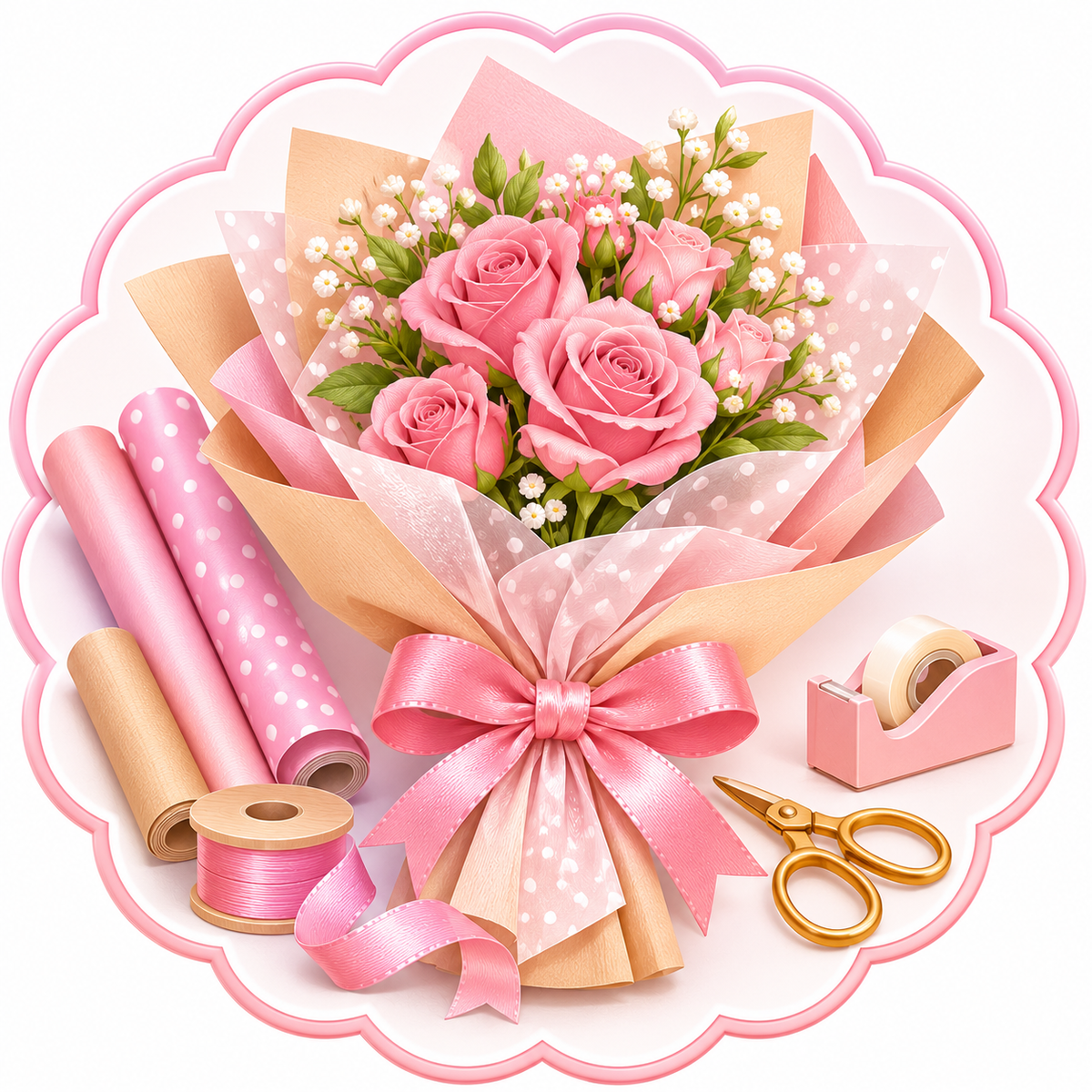 Bouquet Wrapping Notes
